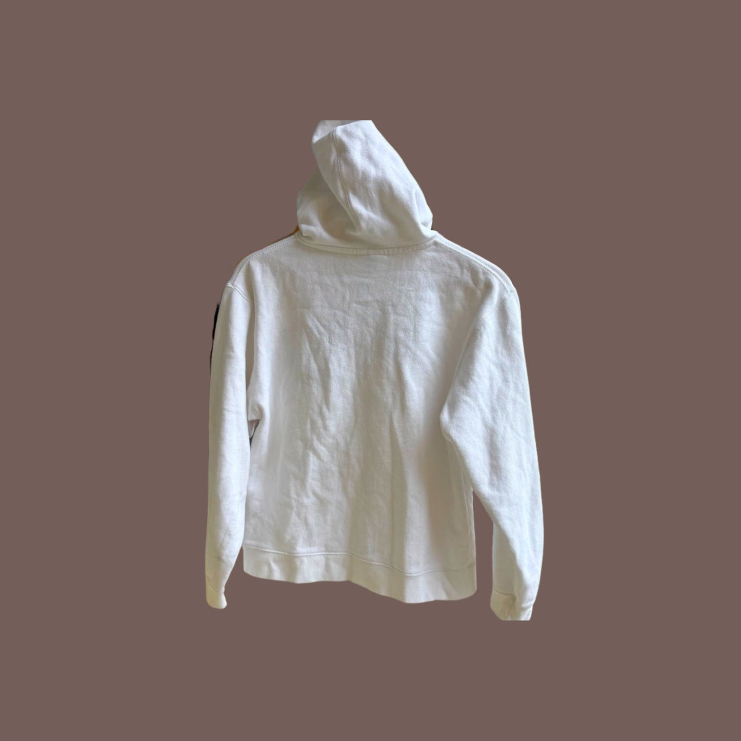 Vintage Camp David Women’s White Collegiate “Cal Poly Mom” Zip Hoodie Size S