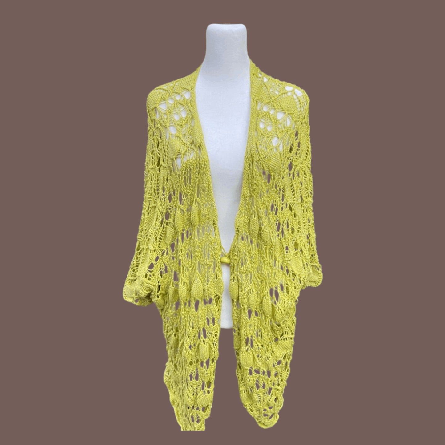 Vintage Betsey Johnson Crochet Cardigan – Y2K Fairygrunge Layer