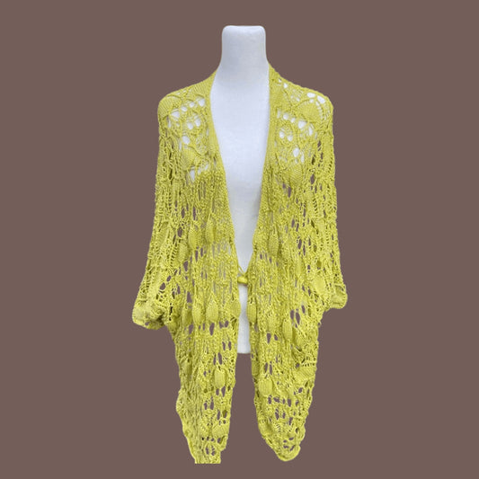 Vintage Betsey Johnson Crochet Cardigan – Y2K Fairygrunge Layer