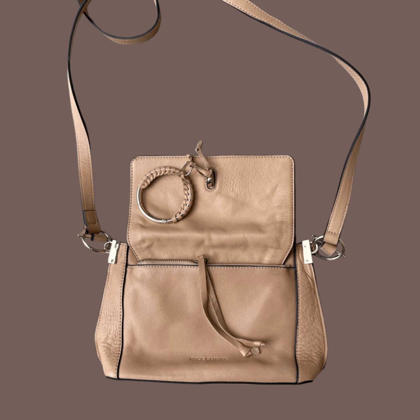 Vintage Vince Camuto Leather Crossbody Bag – Modern Classic