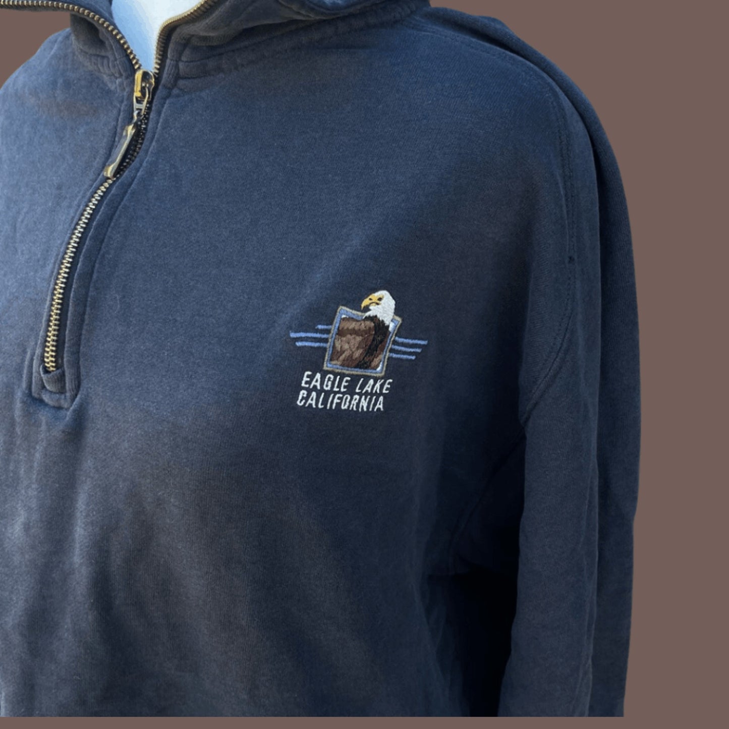 Vintage Ouray Eagle Lake Quarter-Zip – 90s Outdoor Essential