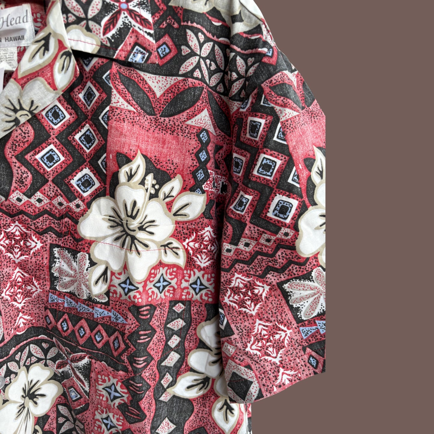 Vintage Koko Head Hawaiian Shirt – Tropical Patchwork Aloha