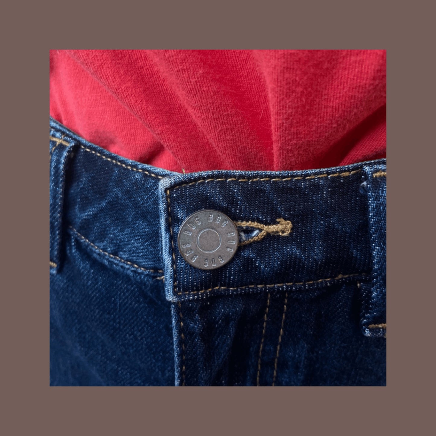 Vintage BDG Raw Hem Denim Mini Skirt – Retro Cool