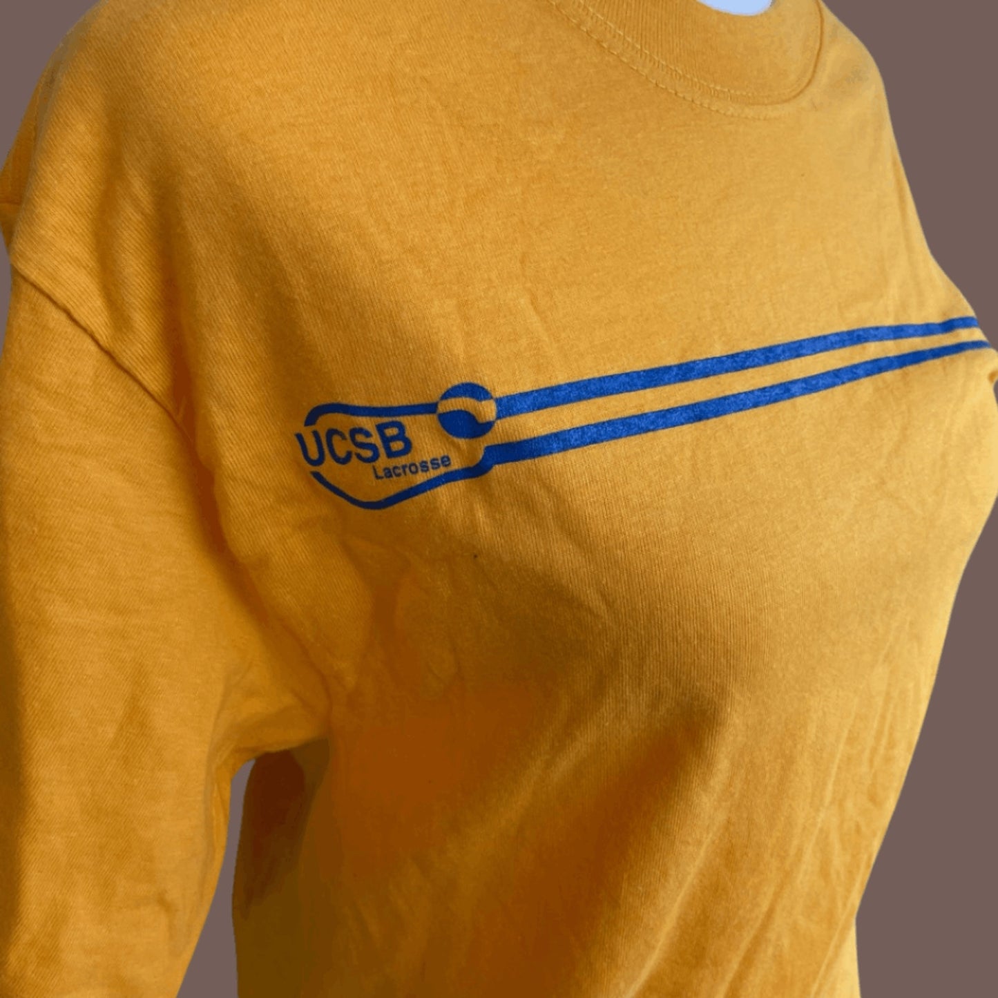 Vintage UCSB Lacrosse Graphic Tee – 90s Collegiate Sportwear