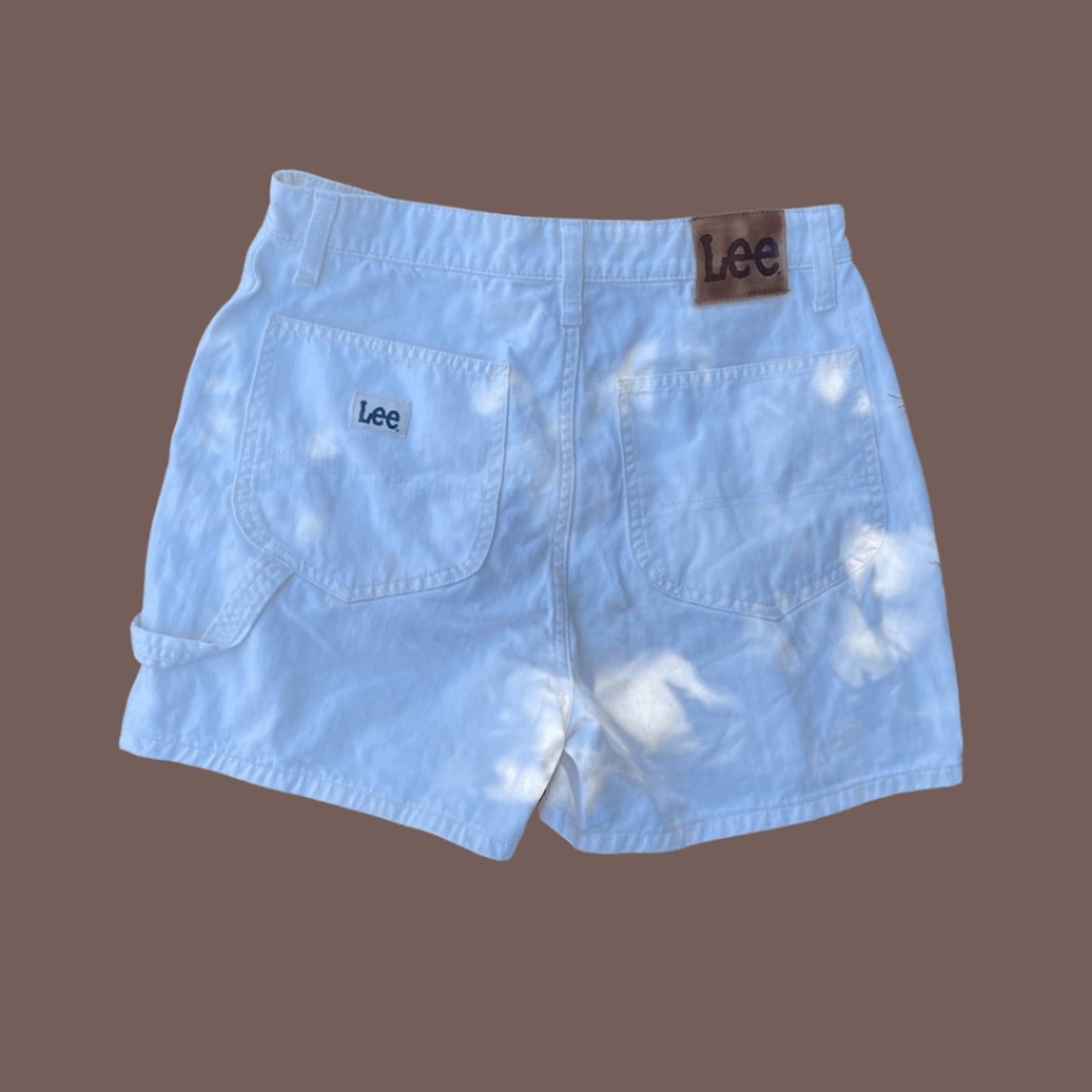 Vintage Lee White Denim Shorts – Coastal Grandmother Classic
